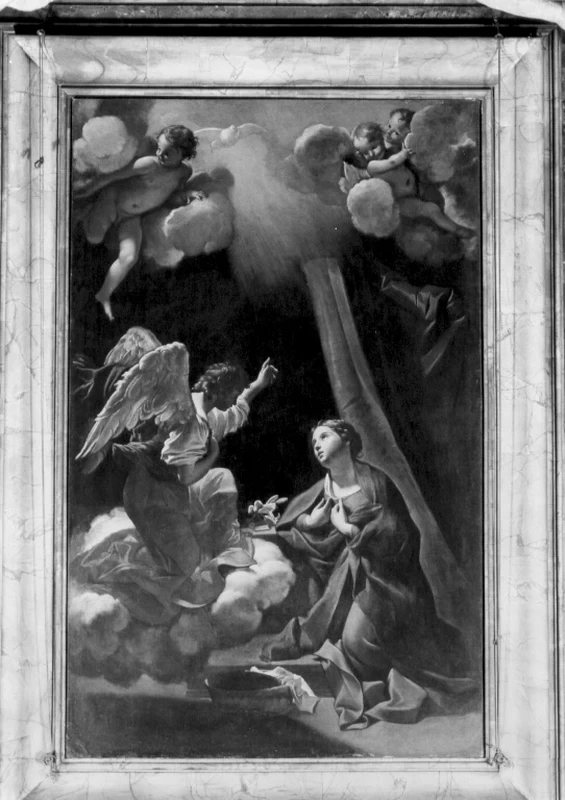  176-Giovanni Lanfranco-Annunciazione-Chiesa dei SS. Biagio e Carlo, Roma 